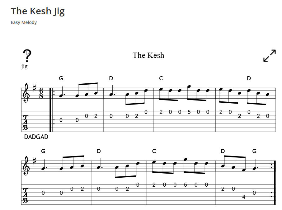 The Kesh Jig – Easy Peasy to Easy Melody