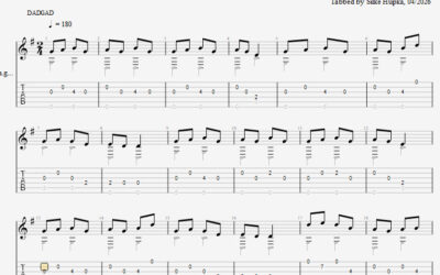 The britches full of stitches – easy-picking